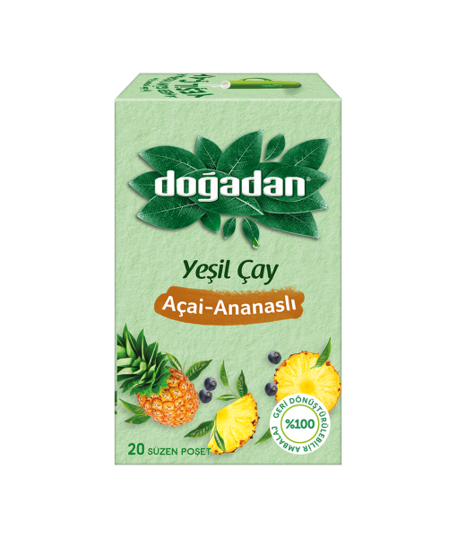 Monday Box x Doğadan Her Gün 1 Kupa Yeşil Çay İle #GününüYeşillendir